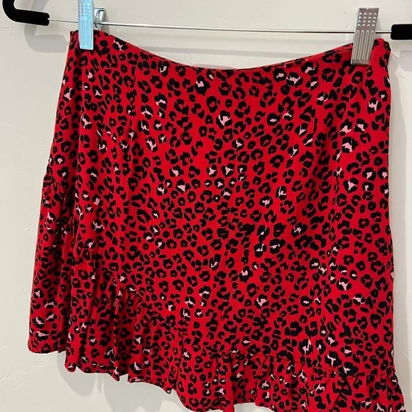 🤍HP🤍 Lovers and Friends Lena Mini Skirt in Sahara Cheetah sz Small - Picture 5 of 7